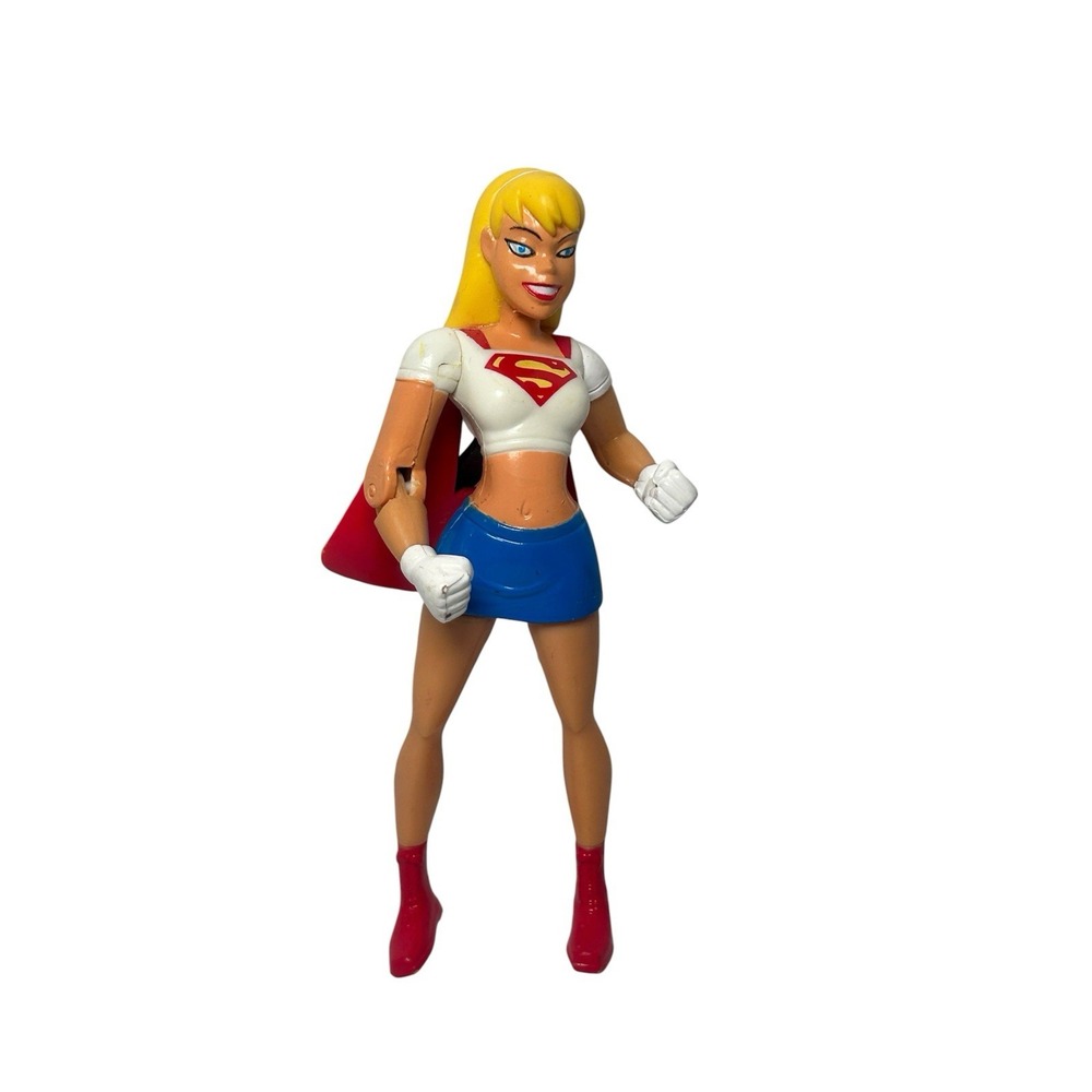 Vintage Jack in the Box DC Comics Super Heroes Super Girl with Punching Arm